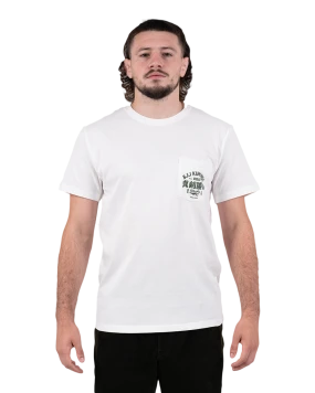 Kimono Label Tee - White