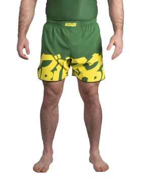 Pantalón Corto Baka - Verde y Amarillo