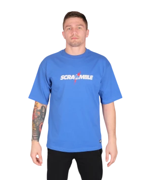 Scramble Never Die T-Shirt - Blue