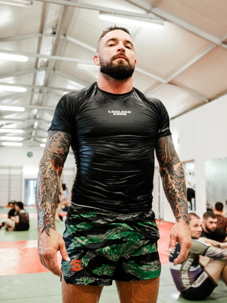 Scramble Never Die rashguard