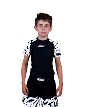 Baka Rashguard Kids - Black Baka Rashguard Kids - Black