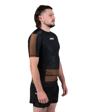 Ranked Rashguard - Brown