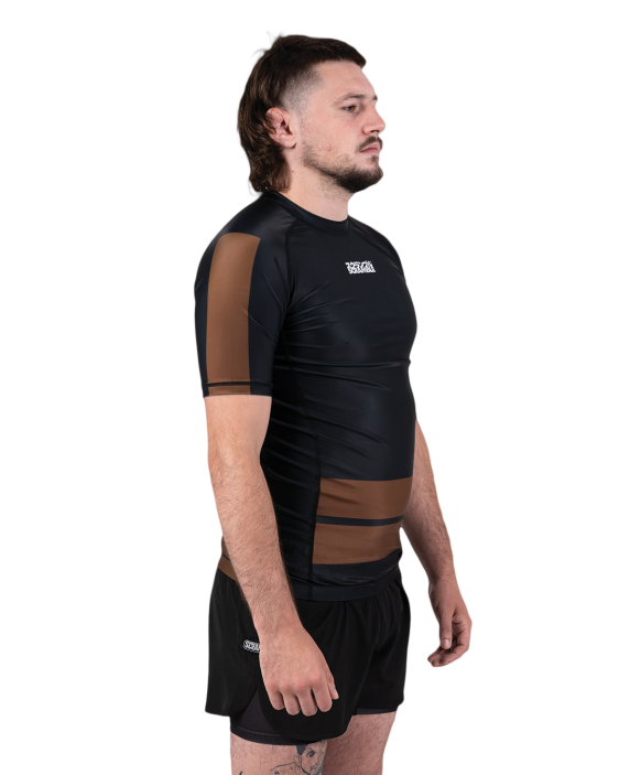 Ranked Rashguard - Brown Ranked Rashguard - Brown