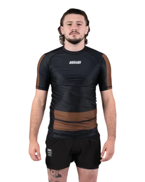 Ranked Rashguard - Brown