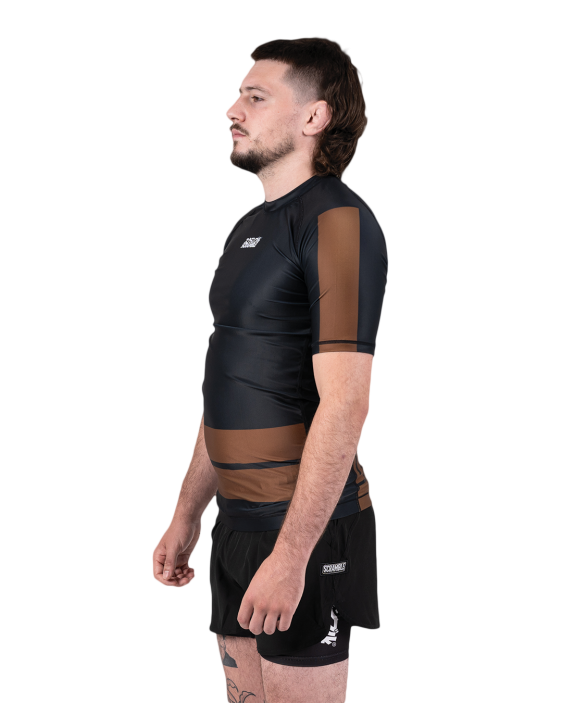 Ranked Rashguard - Brown Ranked Rashguard - Brown