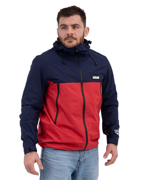 Ame Jacket - Red / Navy Ame Jacket - Red / Navy