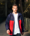Ame Jacket - Red / Navy Ame Jacket - Red / Navy