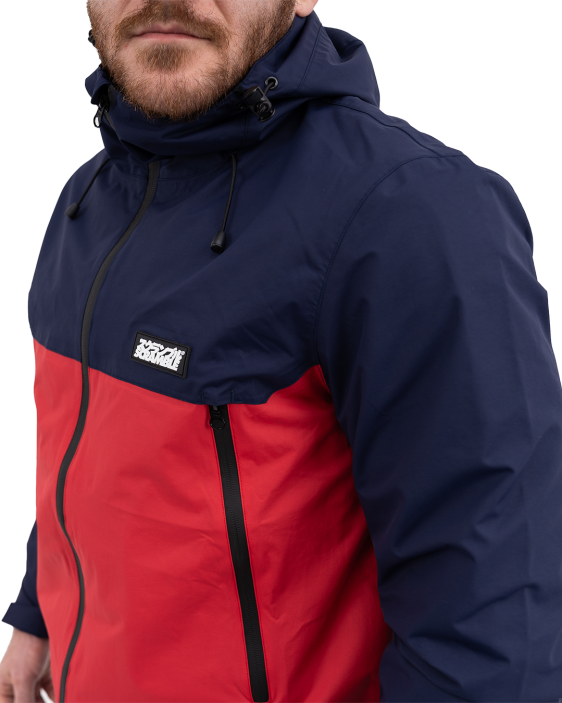 Ame Jacket - Red / Navy Ame Jacket - Red / Navy