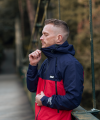 Ame Jacket - Red / Navy Ame Jacket - Red / Navy