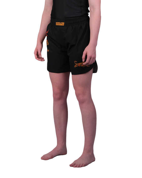 Burning Tiger Shorts - Kids Burning Tiger Shorts - Kids