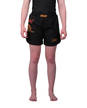 Burning Tiger Shorts - Kids