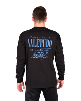 Vale Tudo T-Shirt Long Sleeve - Black