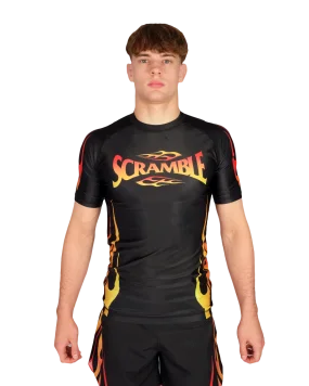 1998 Fire Rashguard - Black