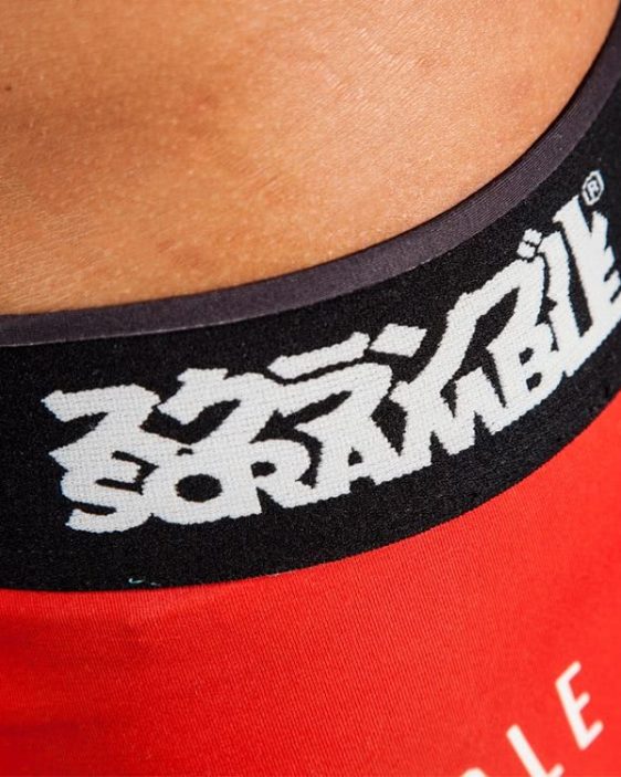 Scramble 'Real" Vale Tudo Shorts - Red Scramble 'Real" Vale Tudo Shorts - Red