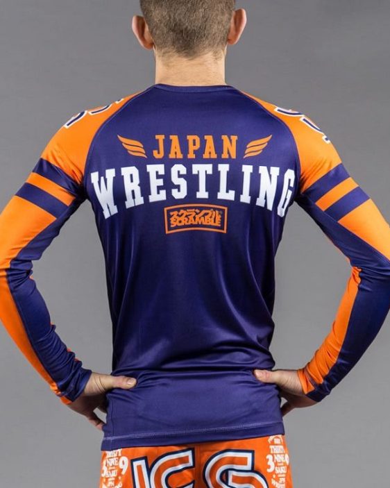 Scramble x Sakuraba "Saku Wrestling" Rashguard Scramble x Sakuraba "Saku Wrestling" Rashguard