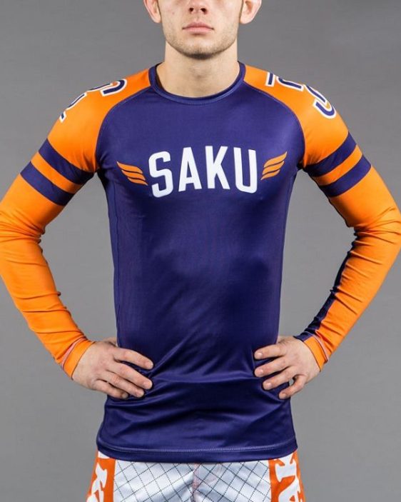 Scramble x Sakuraba "Saku Wrestling" Rashguard Scramble x Sakuraba "Saku Wrestling" Rashguard