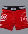 Scramble 'Real" Vale Tudo Shorts - Red Scramble 'Real" Vale Tudo Shorts - Red