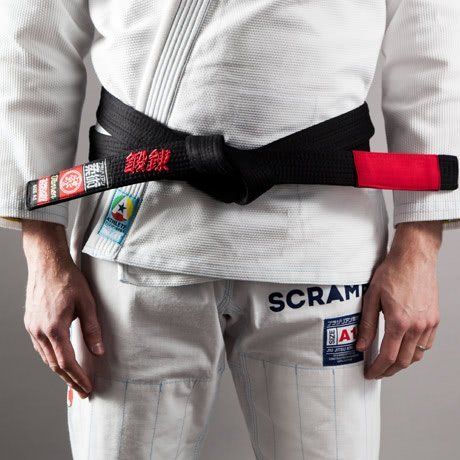 Scramble BJJ Belt - Black Scramble BJJ Belt - Black