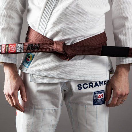 Scramble BJJ Belt - Brown Scramble BJJ Belt - Brown