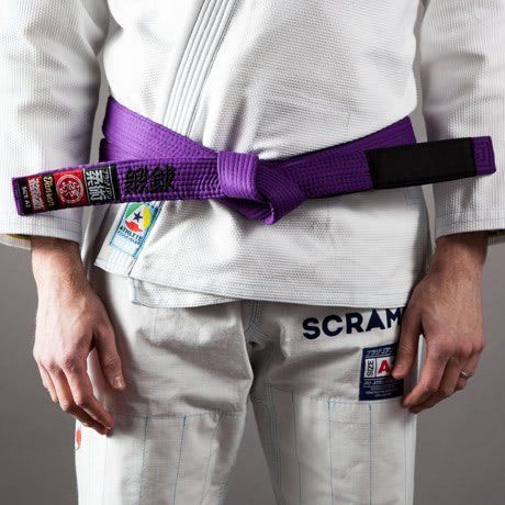 Scramble BJJ Belt - Purple Scramble BJJ Belt - Purple
