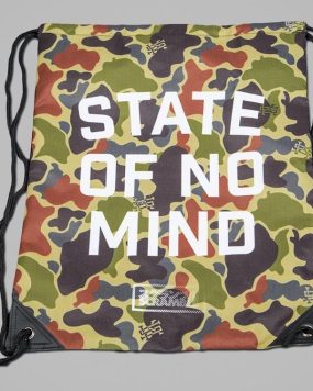 Scramble "No Mind" Camo Drawstring Bag Scramble "No Mind" Camo Drawstring Bag