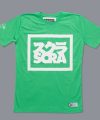 Scramble "Split Logo" Slim Fit T-Shirt - Green Scramble "Split Logo" Slim Fit T-Shirt - Green