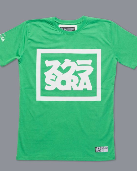 Scramble "Split Logo" Slim Fit T-Shirt - Green Scramble "Split Logo" Slim Fit T-Shirt - Green
