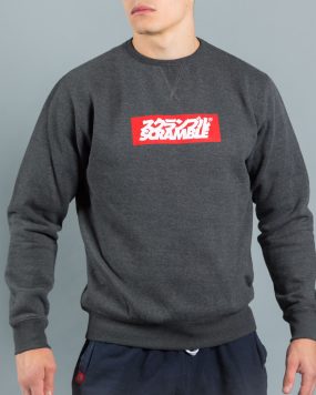 Scramble Box Logo Crew Neck - Black Scramble Box Logo Crew Neck - Black