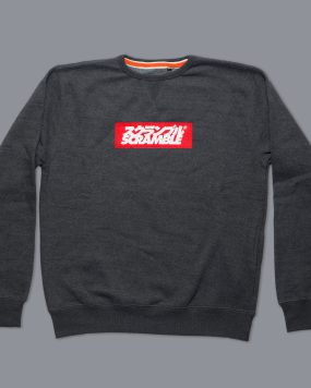 Scramble Box Logo Crew Neck - Black Scramble Box Logo Crew Neck - Black