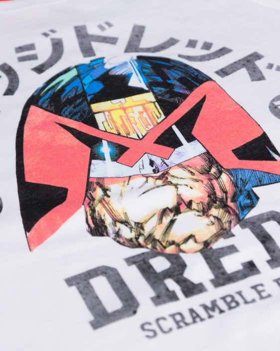 Scramble x Judge Dredd - Dredd Rain T-Shirt Scramble x Judge Dredd - Dredd Rain T-Shirt