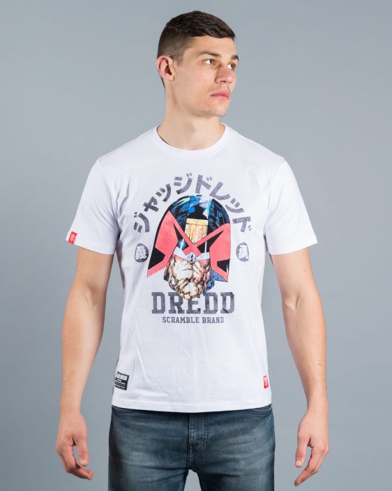 Scramble x Judge Dredd - Dredd Head T-Shirt Scramble x Judge Dredd - Dredd Head T-Shirt