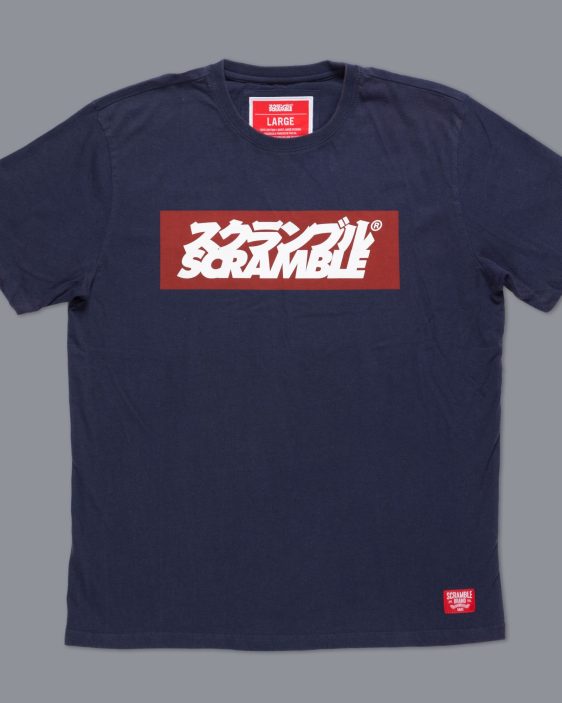 Scramble Grande Logo T-Shirt - Navy Scramble Grande Logo T-Shirt - Navy