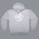 Scramble Brush Logo Pullover Hoody - Grey
