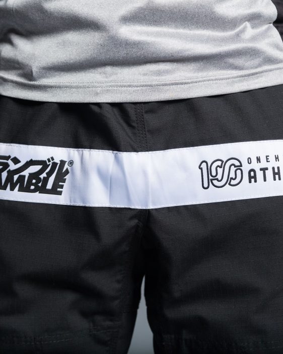 Scramble x 100Athletic Kimono - Black