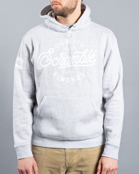 Scramble "Quality Kimonos" Hoody - Grey Scramble "Quality Kimonos" Hoody - Grey