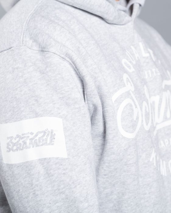 Scramble "Quality Kimonos" Hoody - Grey Scramble "Quality Kimonos" Hoody - Grey