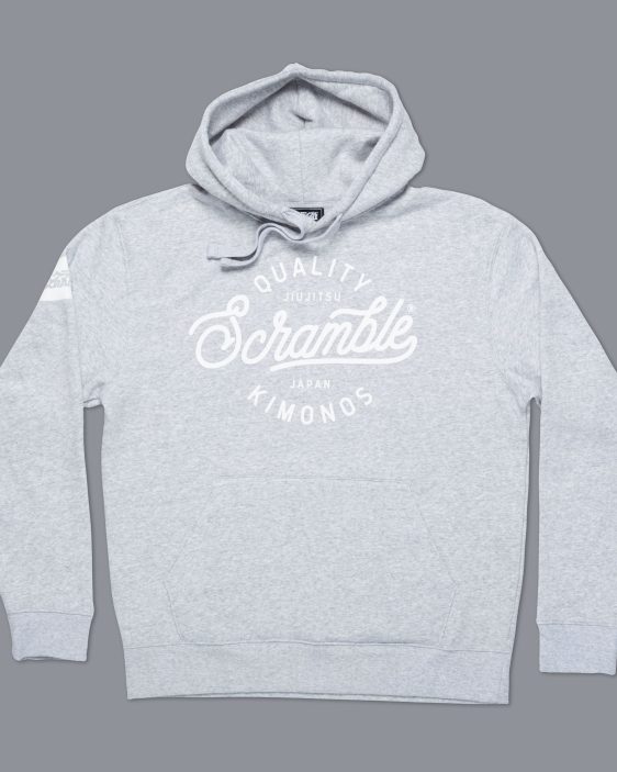 Scramble "Quality Kimonos" Hoody - Grey Scramble "Quality Kimonos" Hoody - Grey