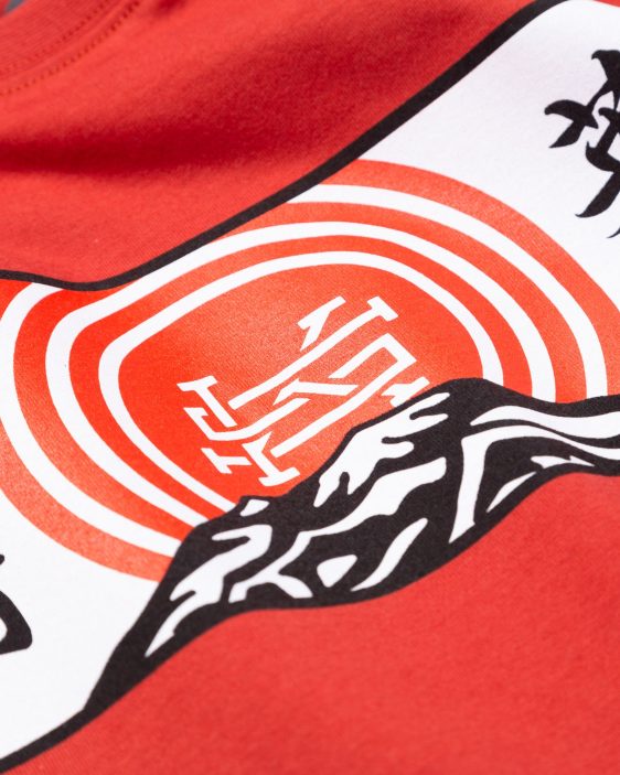 Scramble Mountain T-Shirt - Red Scramble Mountain T-Shirt - Red