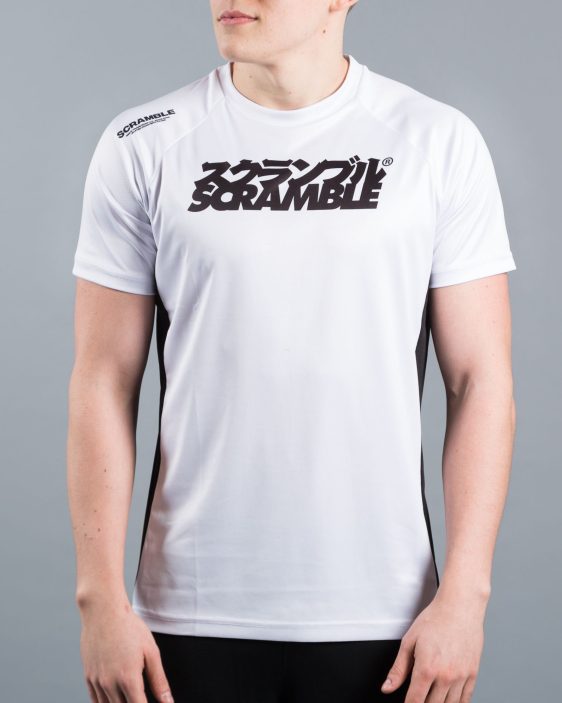 Scramble Technical Training Shirt - White Scramble Technical Training Shirt - White
