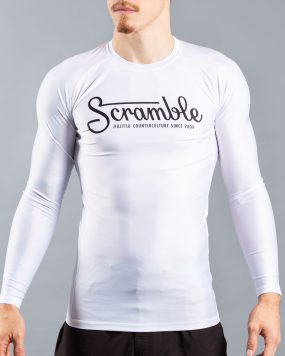Scramble Letterlogo Rashguard Scramble Letterlogo Rashguard