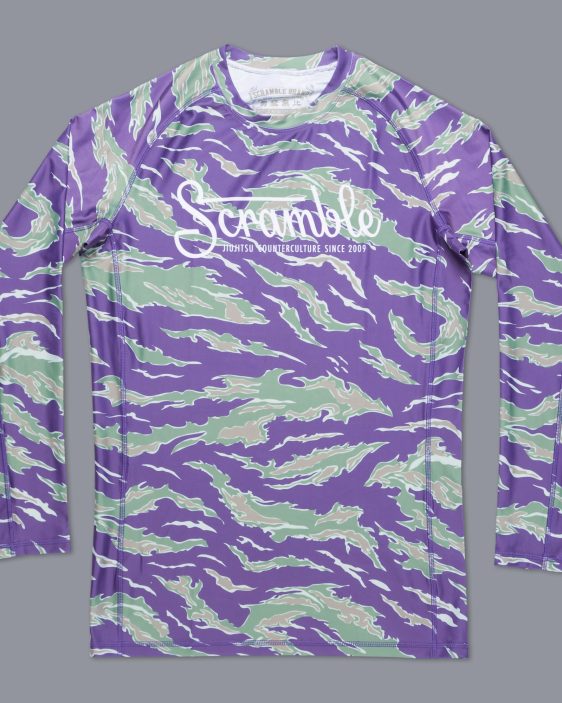 Scramble Letterlogo Camo Rashguard Scramble Letterlogo Camo Rashguard