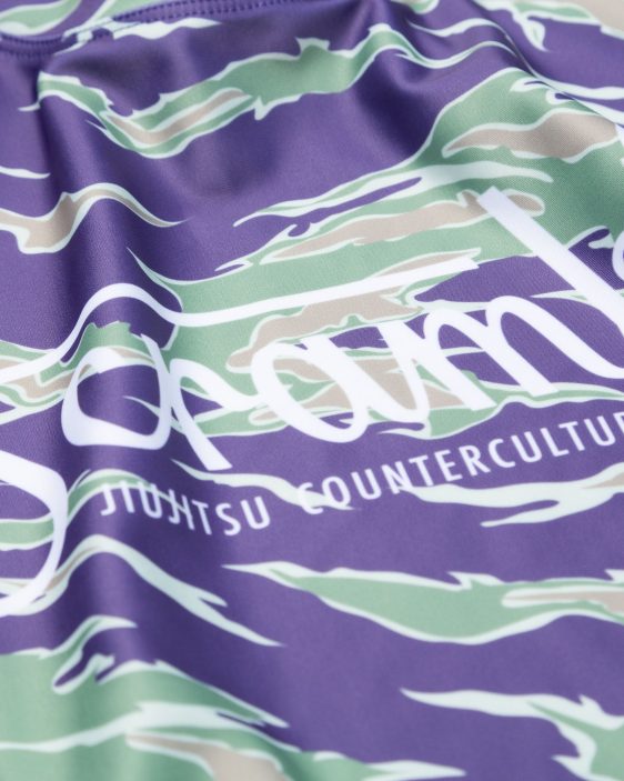 Scramble Letterlogo Camo Rashguard Scramble Letterlogo Camo Rashguard