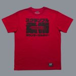 Scramble Big Kanji Tee - Red