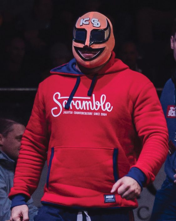 Scramble Letterlogo Hoody - Red Scramble Letterlogo Hoody - Red