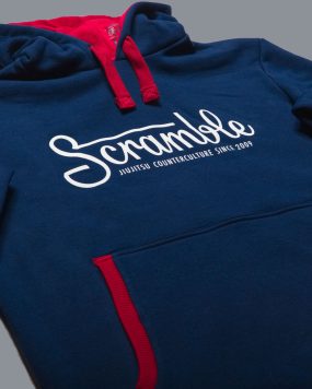 Scramble Letterlogo Hoody - Navy Scramble Letterlogo Hoody - Navy