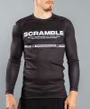 Scramble Ranked Rashguard v4 - Black Scramble Ranked Rashguard v4 - Black