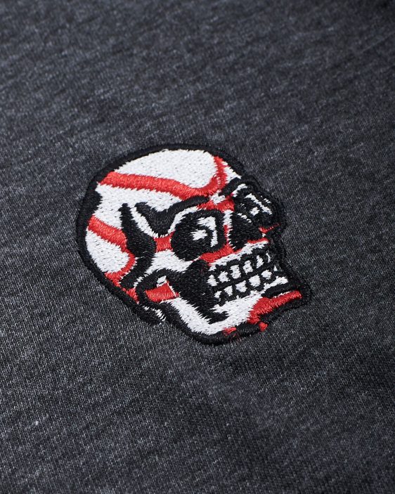 Scramble Skabuki Long Sleeved Tee - Grey Scramble Skabuki Long Sleeved Tee - Grey