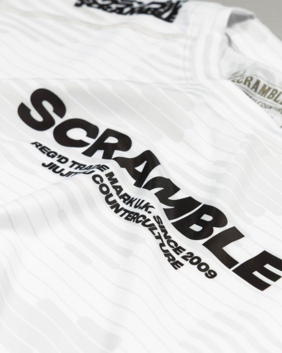 Scramble Tactic Rashguard - White Scramble Tactic Rashguard - White
