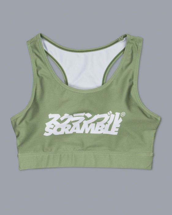 Scramble Verano Sports Bra - Green Scramble Verano Sports Bra - Green