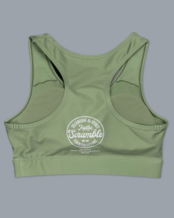 Scramble Verano Sports Bra - Green Scramble Verano Sports Bra - Green